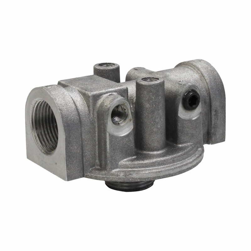 Spin-On Filter HeadIn LinePort Connection: 1 1/2 NPTBypass: 1.7 Bar / 25 PSI