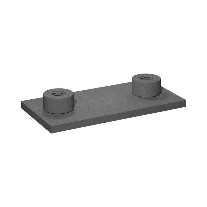 Weld PlateStandard Series Size 1aV2A Stainless SteelDIN 3015