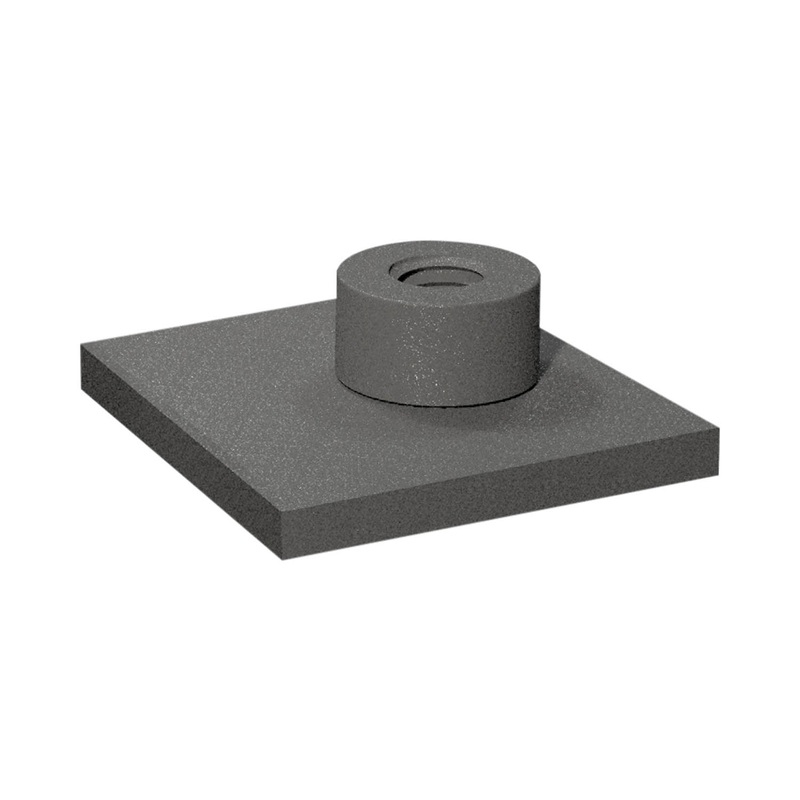Weld PlateStandard Series Size 1Carbon Steel, PhosphatedDIN 3015