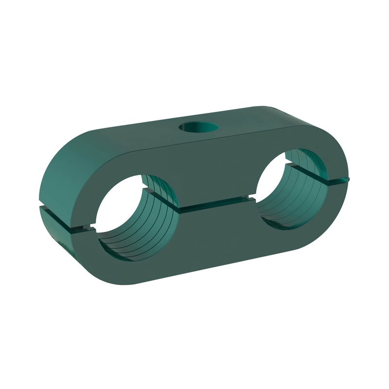 Clamp Body Size 2 8mmLight Series, Twin DesignPolypropyleneProfiled, with Initial TensionDIN 3015