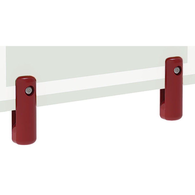 Replacement Brackets for Universal Pictogram Signs on Outdoor Showers With Insulation, 2-Pack - SIGN-BRAC-H