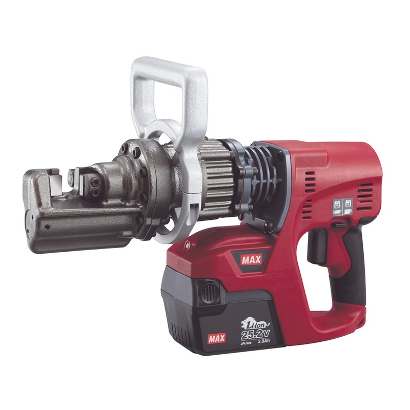 Max USA PJRC160 25.2V Cordless Sparkless Rebar Cutter with 360 degree rotatable head